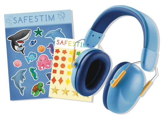 Children’s sensory headphones with sticker set