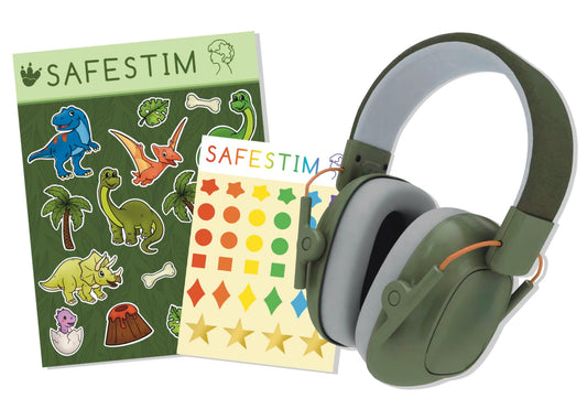 Children’s sensory headphones with sticker set